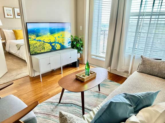 Cozy Mid-Century Modern FREE parking | MDAnderson - Image 3